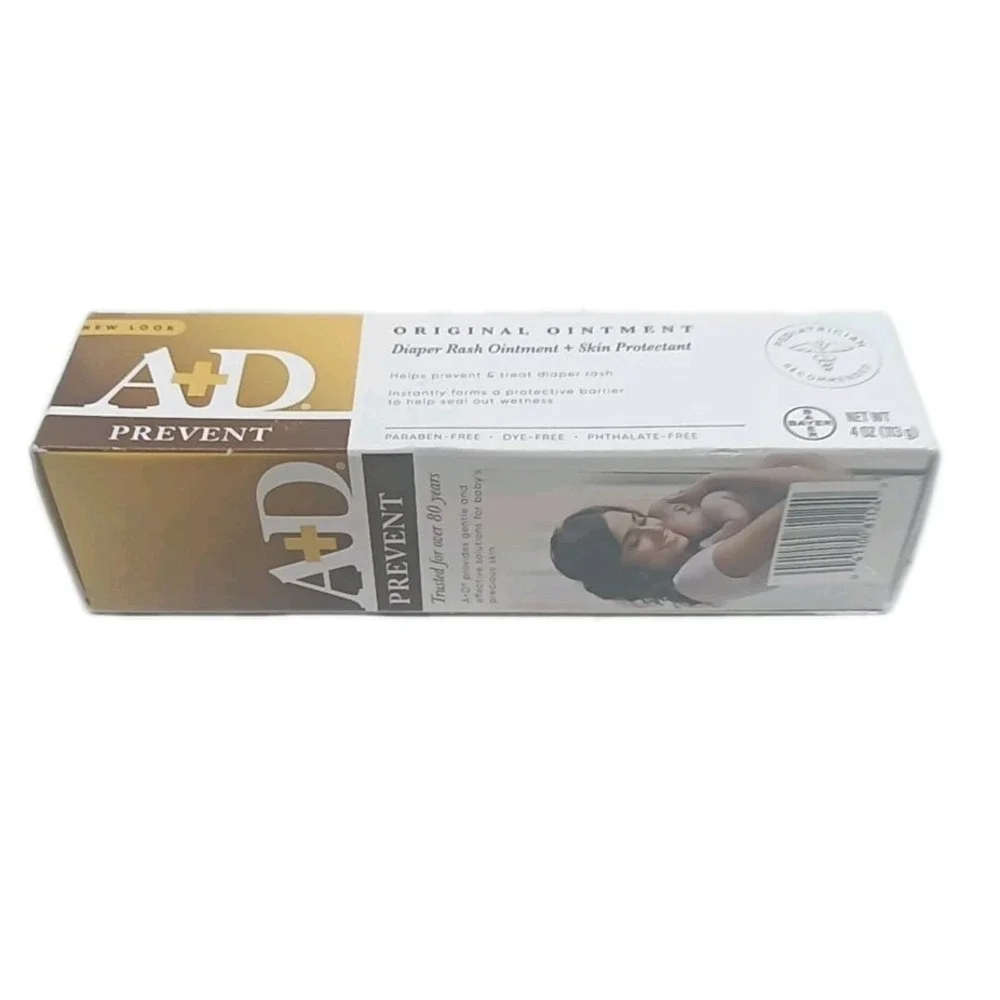 A + D Original Ointment, Diaper Rash & Skin Protectant Ointment 4 Oz Exp See Pic
